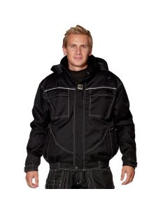 Medusa regenjack met warmte voering (Black)