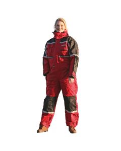 Thermo ademende winter overall (Red)