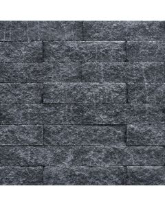 Wallblock Split 12x15x60 cm Antraciet
