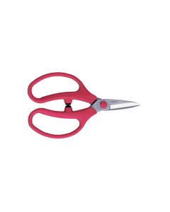 ARS Bloemistenschaar 16cm, RVS, rood